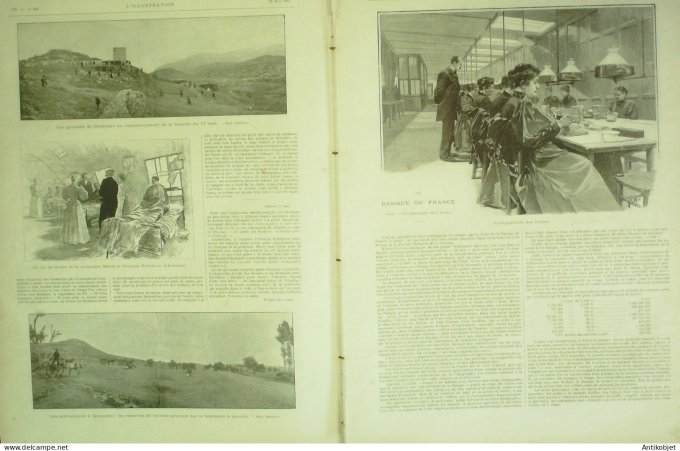 L'illustration 1897 n°2831 Grèce Domokho Maroc Ambassadeurs Slovaquie Presbourg école Braille