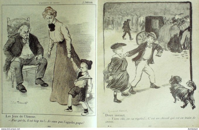L'Assiette au beurre 1901 #  13 La catastrophe d'Issy Steinlein Barcet
