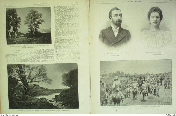 L'illustration 1897 n°2831 Grèce Domokho Maroc Ambassadeurs Slovaquie Presbourg école Braille