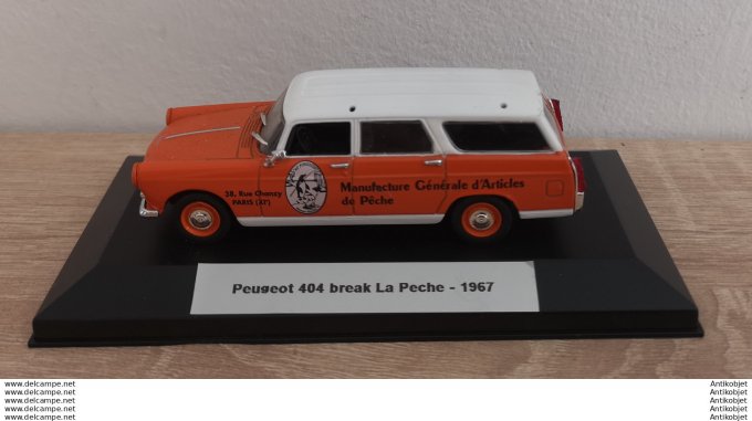 Peugeot 404 break LA Peche 19667 1:43