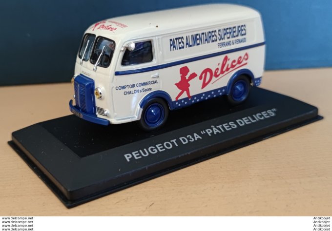 Peugeot D3A Pates delices 1:43