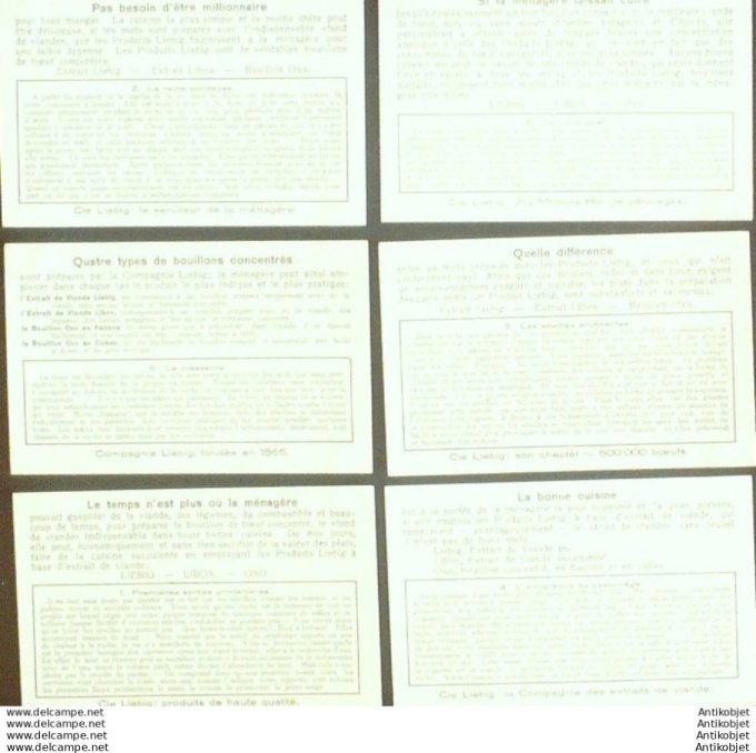 Chromo Liebig Sang 1267 Les Abeilles (1933)