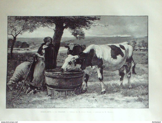 Le Monde illustré 1891 n°1785 Albanie Ohérida Montmartre Sacré-Coeur Mgr Rotelli