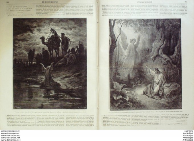 Le Monde illustré 1865 n°451 Espagne Madrid Algérie Ouargla Mettray (37) Pennsylvanie Aspinwall