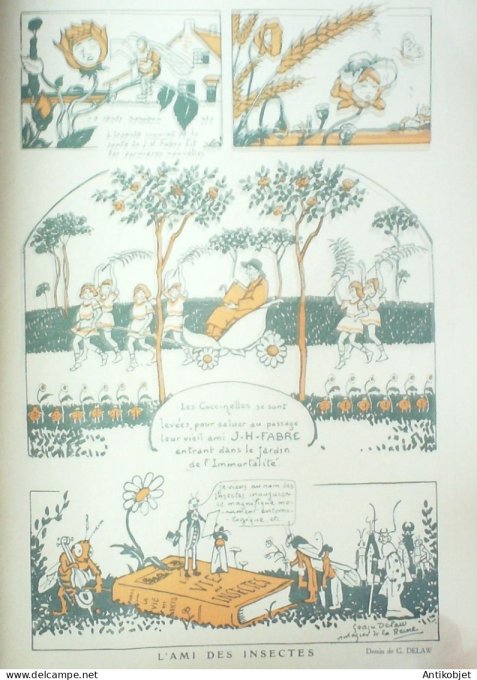 Fantasio 211 1915 Barbier Fournier Brisgand Herouard Delaw Halouze Hemard