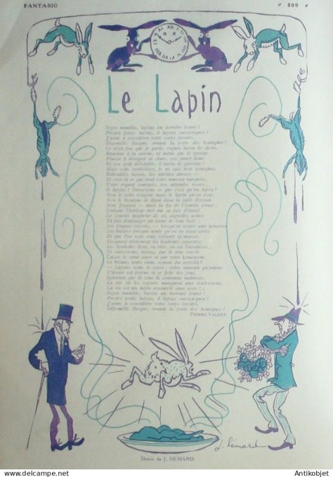 Fantasio 211 1915 Barbier Fournier Brisgand Herouard Delaw Halouze Hemard