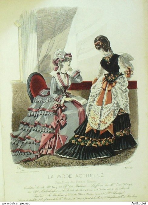 La Mode actuelle 1850 # 130 (Maison Lévy)