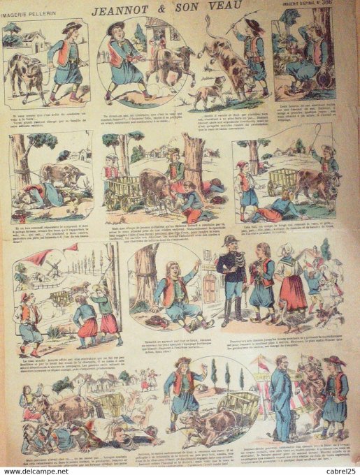 Jeannot & Son Veau (Pellerin d'epinal) Hinnault