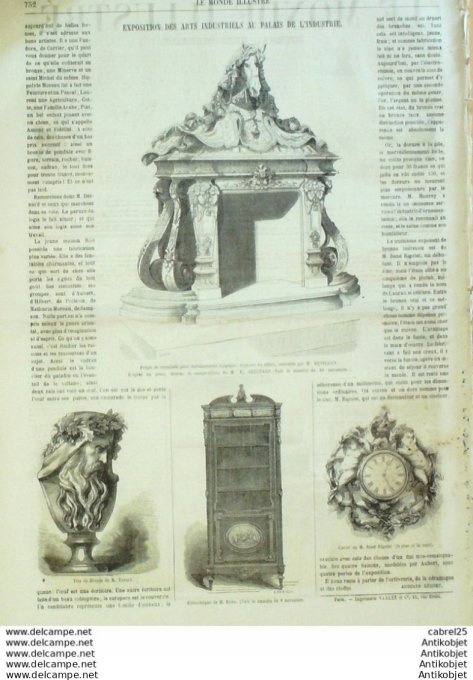 Le Monde illustré 1861 n°241 Enghien (95) Waban Algérie Constantine El Kantara Berck (62)