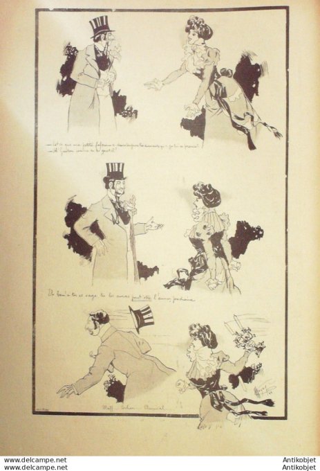 Gil Blas 1899 n°05 Jules BOIS Victor DELPY MEYER Maurice DONNAY