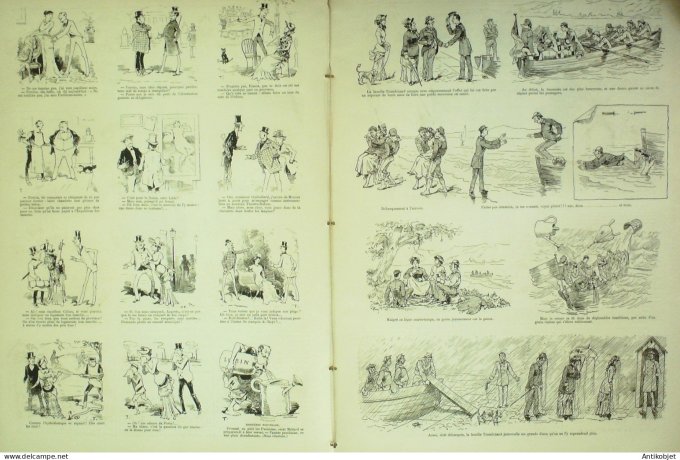 La Caricature 1883 #183 Colonel Ramollot Draner Moscovites Caran d'Ache Sorel Trock