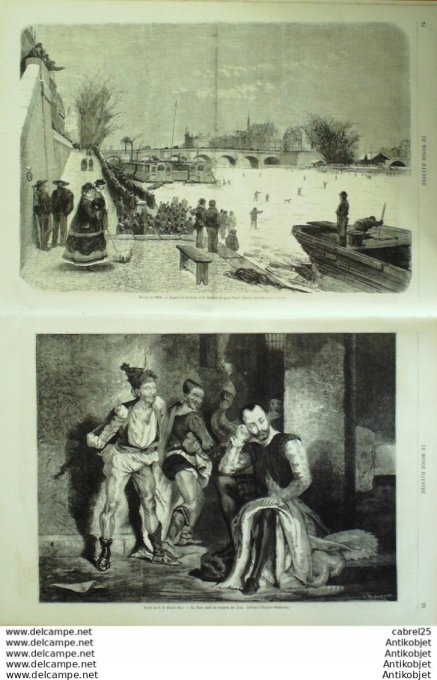 Le Monde illustré 1867 n°561 St Germain Musée Paris Pont Neuf Medoc Vendanges Skating Boulogne (92)