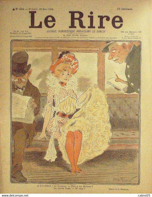 Le Rire 1902 n°384 Faivre Meunier Dorville Jeanniot Huard Somm