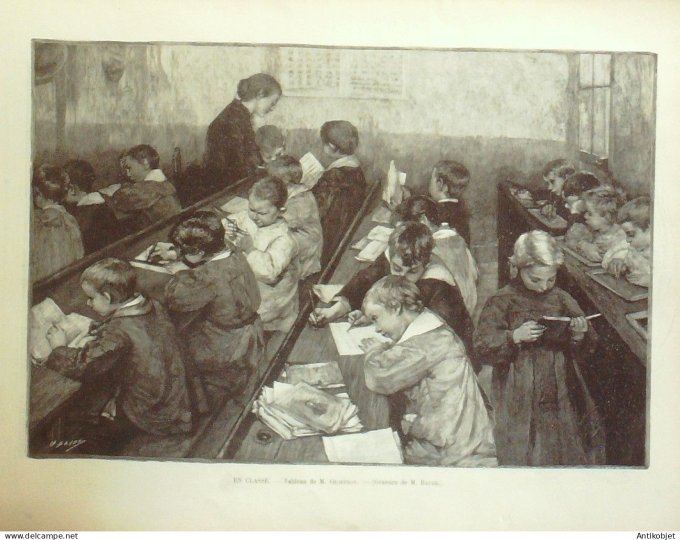 Le Monde illustré 1898 n°2177 Penmarc'h (29) Oeuvre Vicaire Geoffroy de Montesquiou Desrousseaux