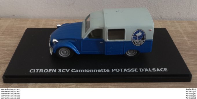 Citroen 3cv camionnette Potasse d'Alsace