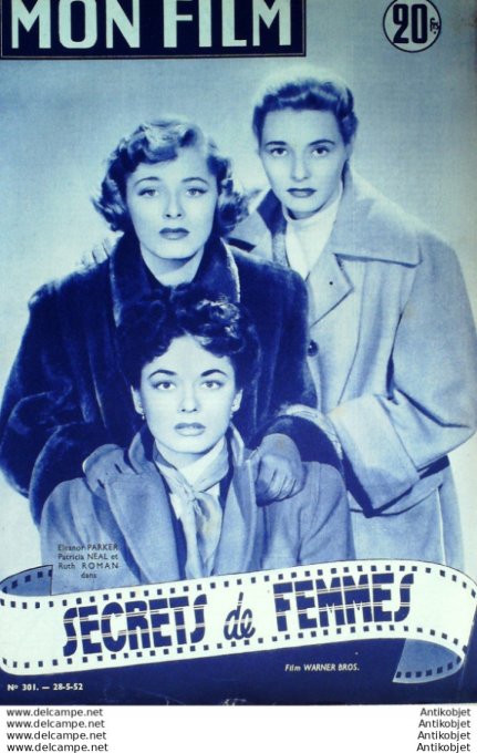 Secrets De Femmes Eleanor Parker Ruth Roman Patricia neal