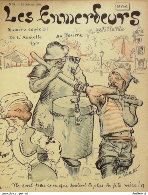 L'Assiette au beurre 1901 #  28 Les emmerdeurs Willette