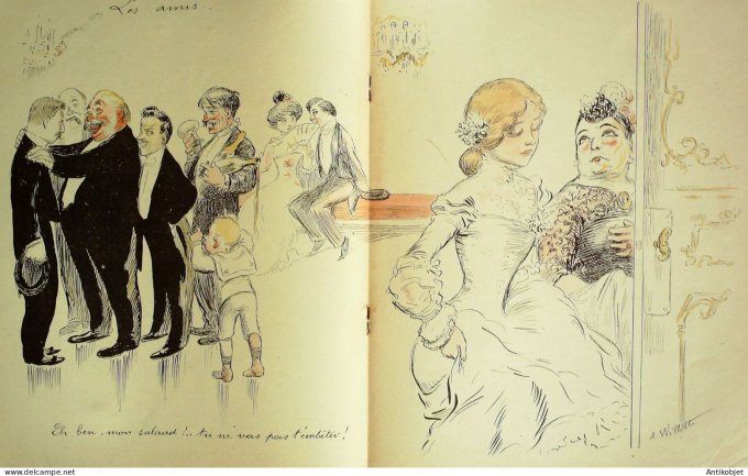 L'Assiette au beurre 1901 #  28 Les emmerdeurs Willette