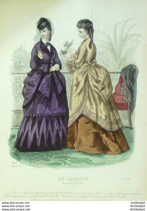 Le Caprice 1875 # 1143 (Maison Plumeul)