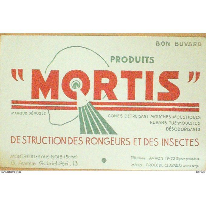 Buvard MORTIS Ménager