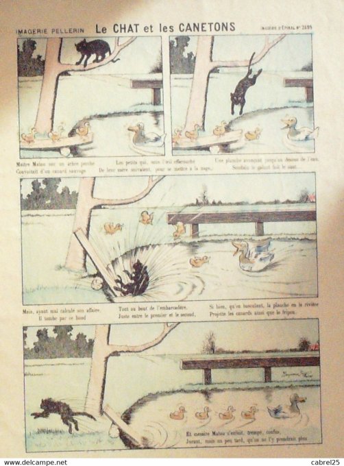 Le Chat & Les Canetons (Pellerin d'epinal) Rabier Benjamin