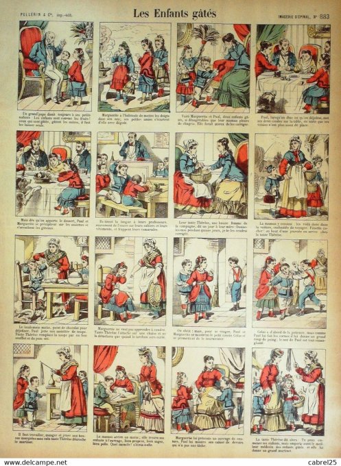 Les Enfants Gates (Pellerin d'epinal)