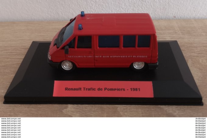 Renault Trafic de Pompiers 1:43 1981