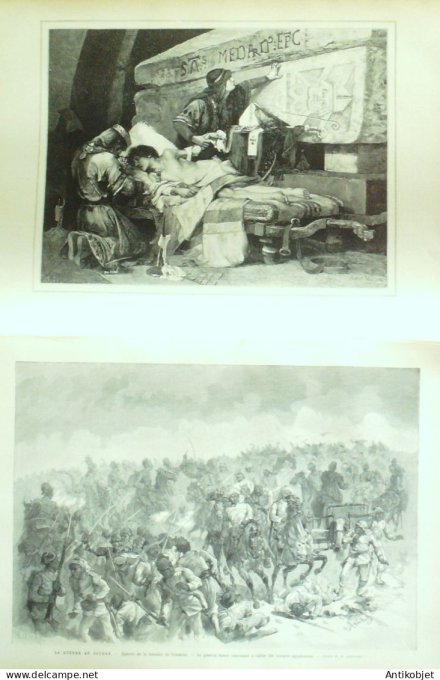 Le Monde illustré 1884 n°1406 Soudan Trinkitat Saigon Son-Tay Nice (06)