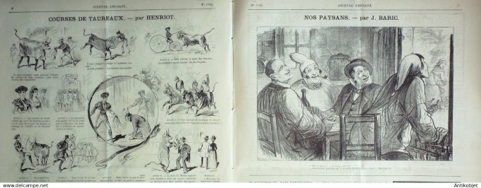 Le Journal Amusant 1889 # 1700 Belle maman Victorien Sardou et Deslandes par Stop