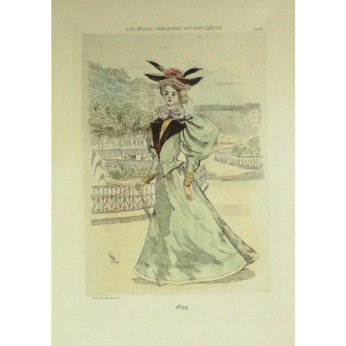 Mode Féminine époque 1899 (H.Boutet)