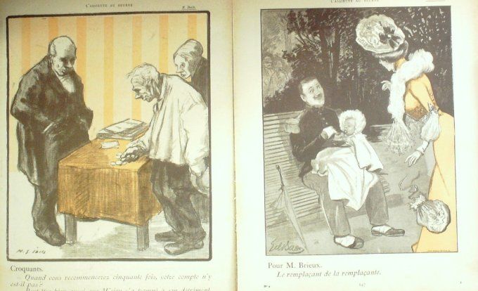 L'Assiette au beurre 1901 #   9 Le Châtiment Loi militaire en Angleterre Jossot Villon