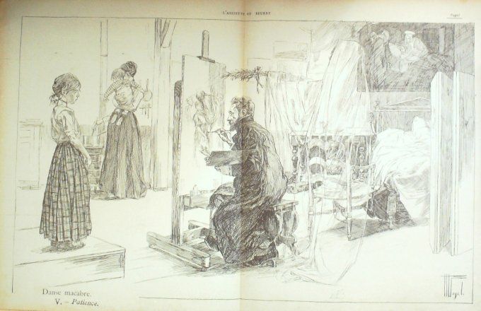 L'Assiette au beurre 1901 #   9 Le Châtiment Loi militaire en Angleterre Jossot Villon