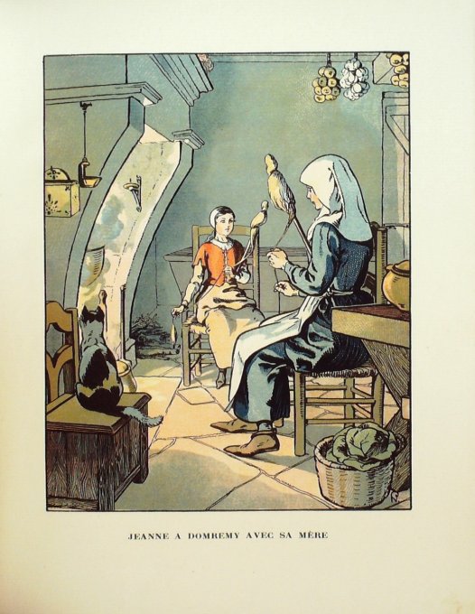 Jeanne d'Arc Brousson illustré Sigismond Olesiewicz 1928