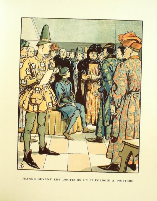 Jeanne d'Arc Brousson illustré Sigismond Olesiewicz 1928