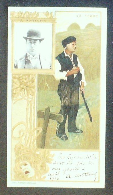 Lefèvre Utile LU Antoine André Personnage Célèbre Acteur  1900