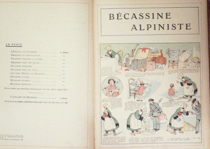 Bd BECASSINE ALPINISTE (Gauthier Languereau)-1923