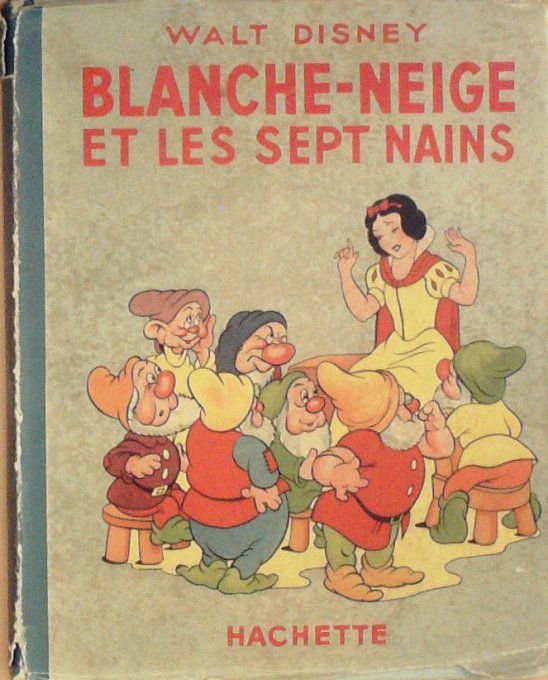 Bd WALT DISNEY-BLANCHE NEIGE et les SEPT NAINS (Hachette) Eo 1939