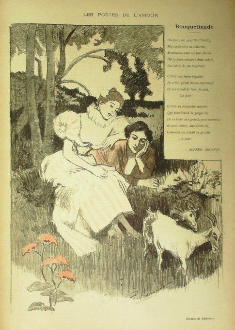 Girardi Alfred Bouquetinade illustration Balluriau Paul 1895