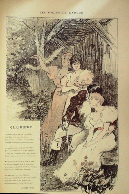 Adolphe Frères Clairière illustration Balluriau Paul 1892