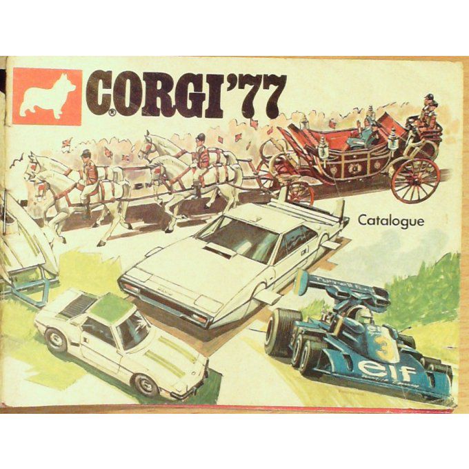 Catalogue CORGI miniatures 1977