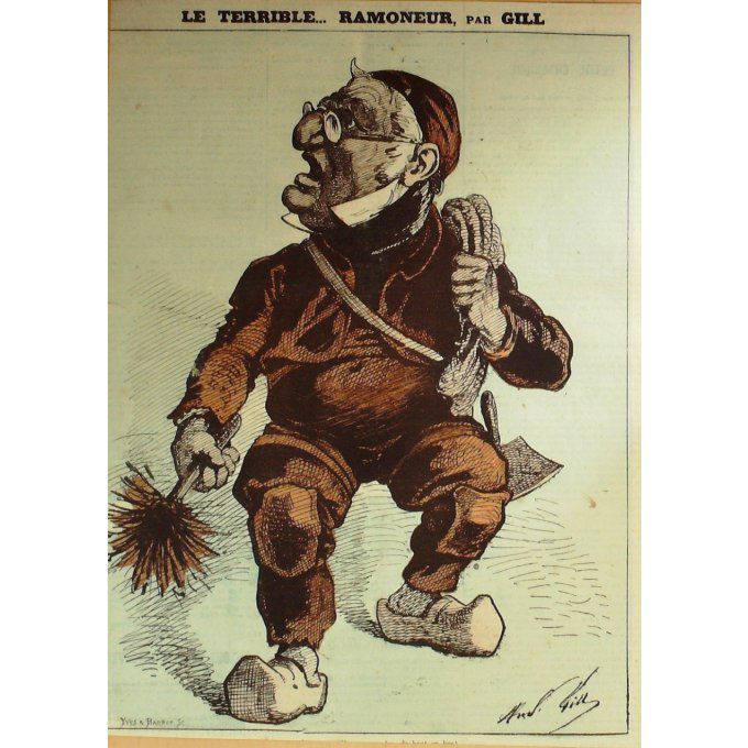 Gill André Le Ramoneur 1870