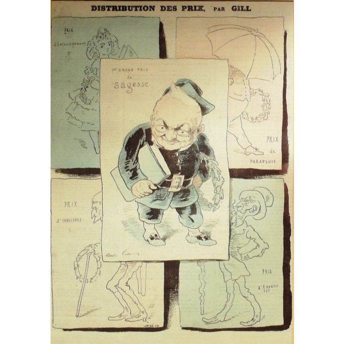 Gill André Distribution Des Prix 1871
