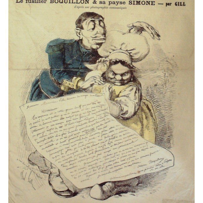 Gill André Fusilier Boquillon,  Payse Simone 1868