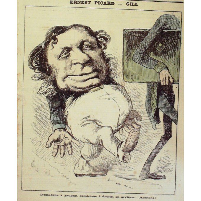 Gill André Ernest Picard 1870