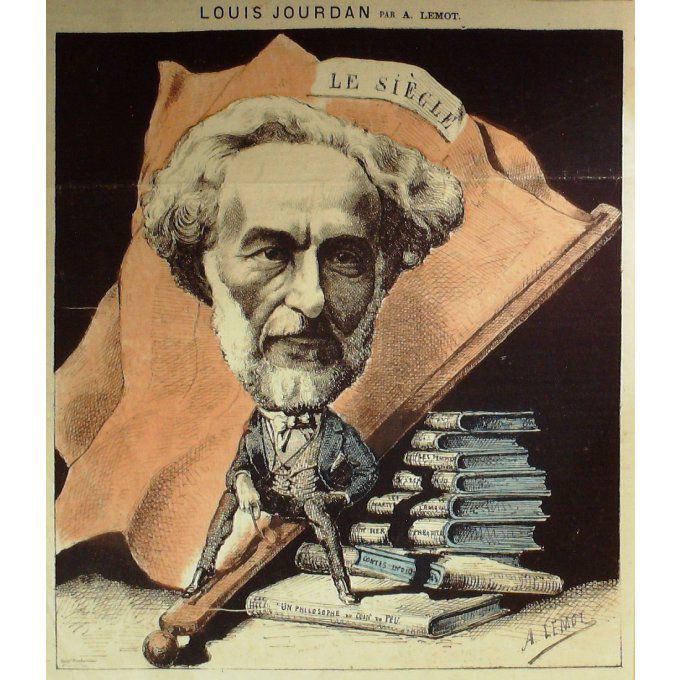 LEMOT ACHILLE-LOUIS JOURDAN Acteur-1868-D120