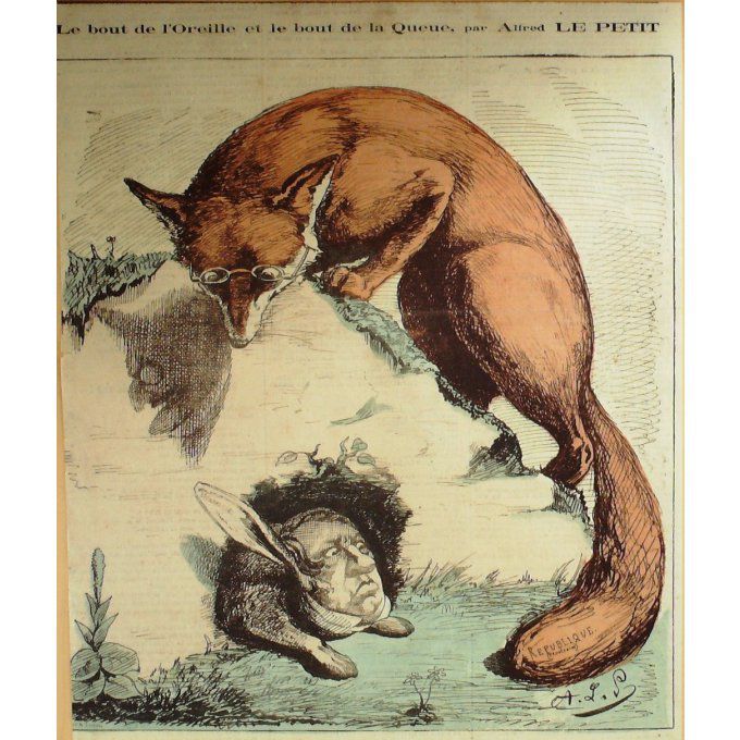 LE PETIT ALFRED-LE RENARD-1869-D123
