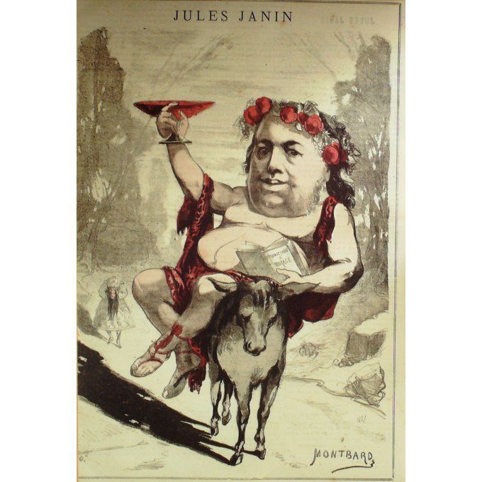 MONTBARD-JULES JANIN Ecrivain-1877-D125