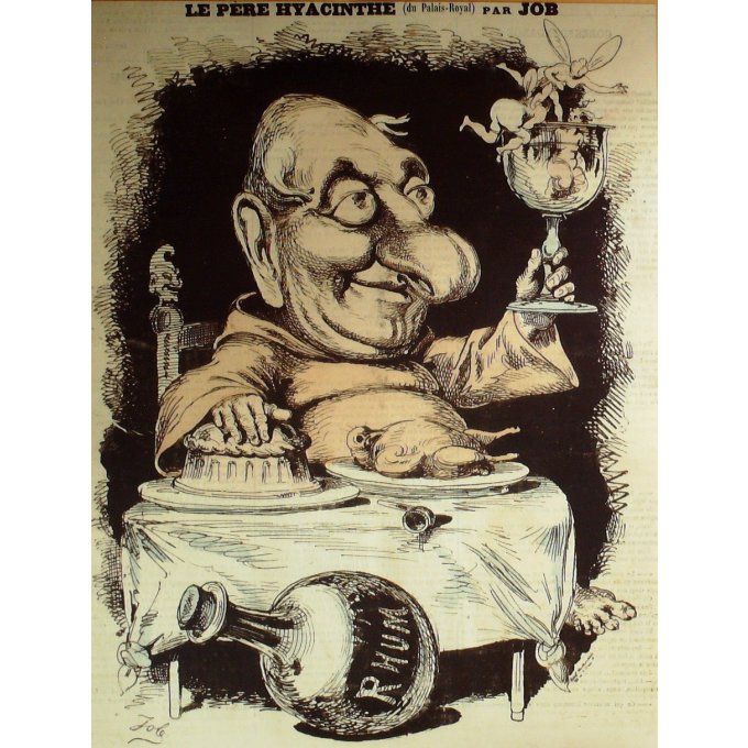 JOB-PERE HYACINTHE LOYSON Prêtre-1865-D29