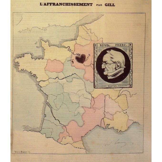 Gill André L'affranchissement 1873