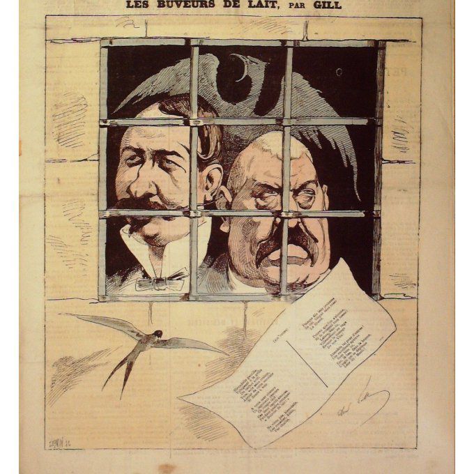 Gill André Les Buveurs De Lait 1872